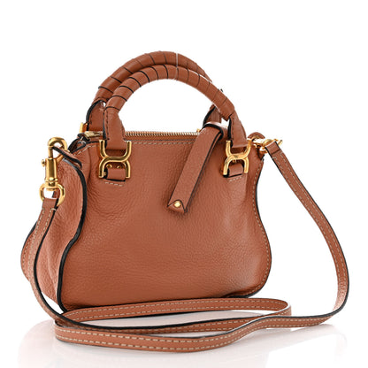 Chloe Calfskin Mini Marcie Satchel Tan 3 of 12