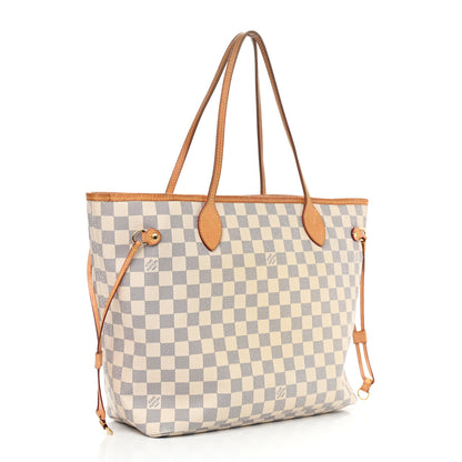 Louis Vuitton Damier Azur Neverfull MM 3 of 16