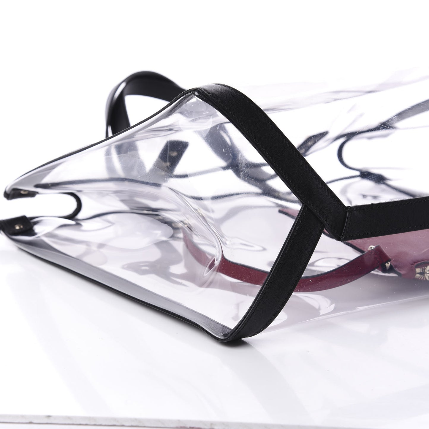 Plexy VLTN Shopping Bag Transparent