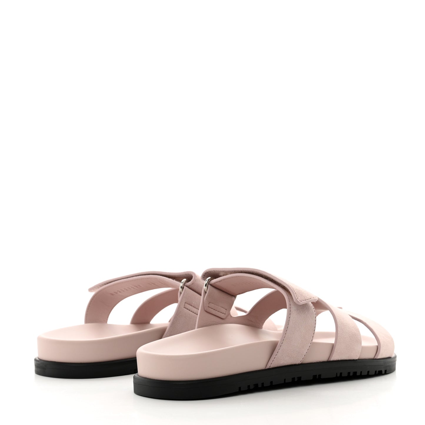 Suede Goatskin Womens Chypre Sandals 38 Rose Porcelaine