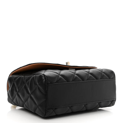 Chanel Lambskin Mixed Fibers Quilted Cocovado Flap Black 9 of 12