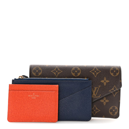 Louis Vuitton Monogram Jeanne Wallet Rose Ballerine 3 of 9