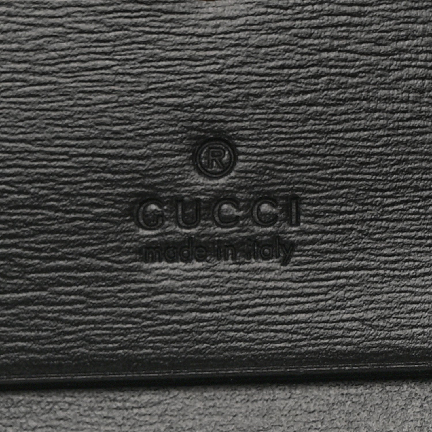 Gucci Boarded Plutone Calfskin Horsebit 1955 Card Case Wallet Black 6 of 8