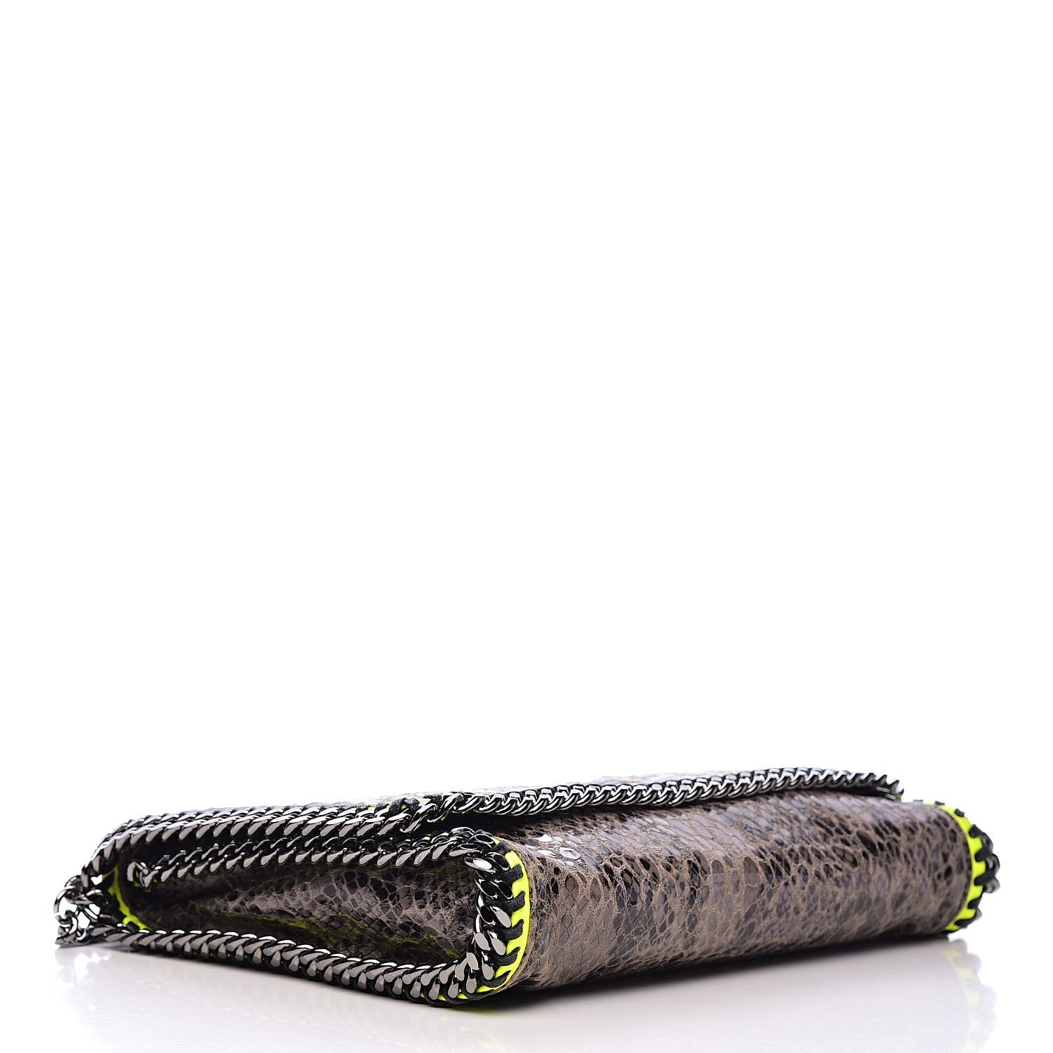 Stella McCartney Eco Python Falabella Crossbody Bag Brown 4 of 10