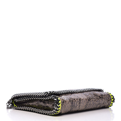 Stella McCartney Eco Python Falabella Crossbody Bag Brown 4 of 10