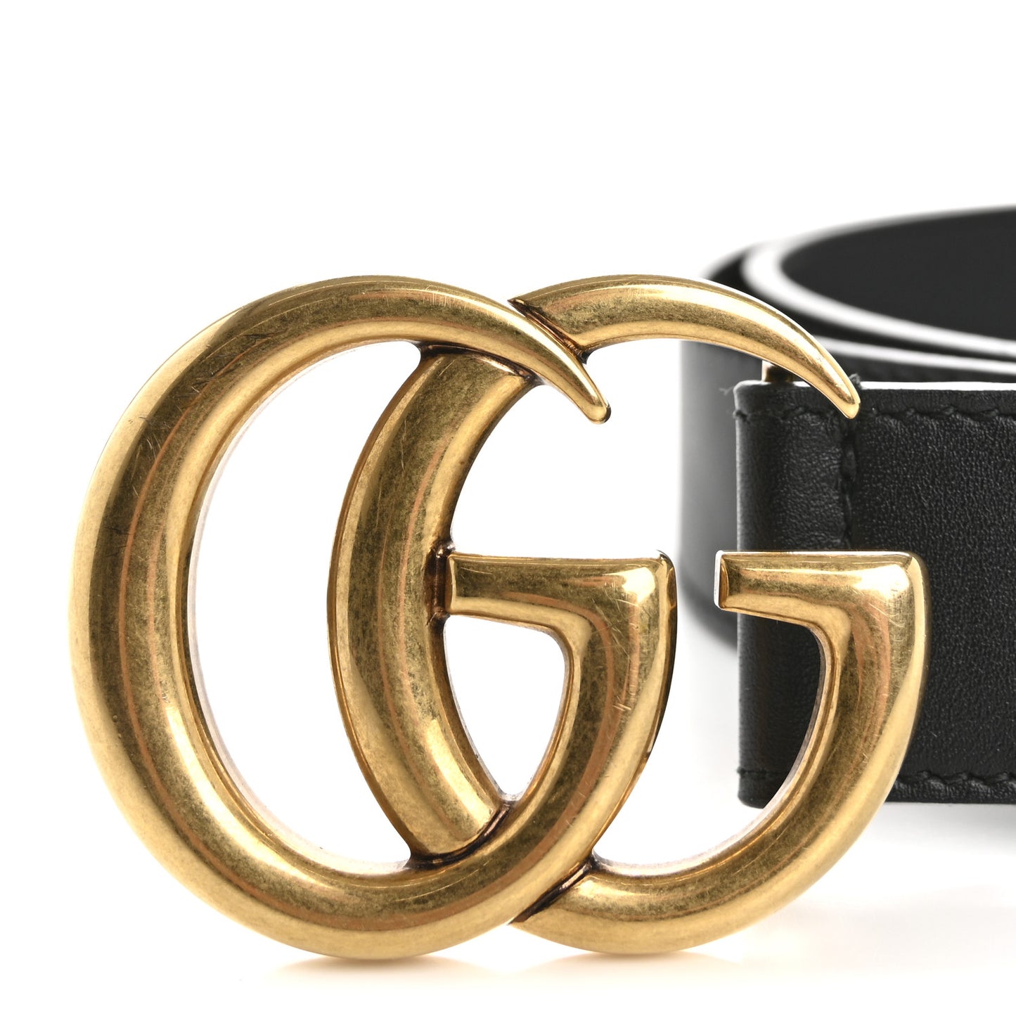 Calfskin Double G 30mm Belt 90 36 Black