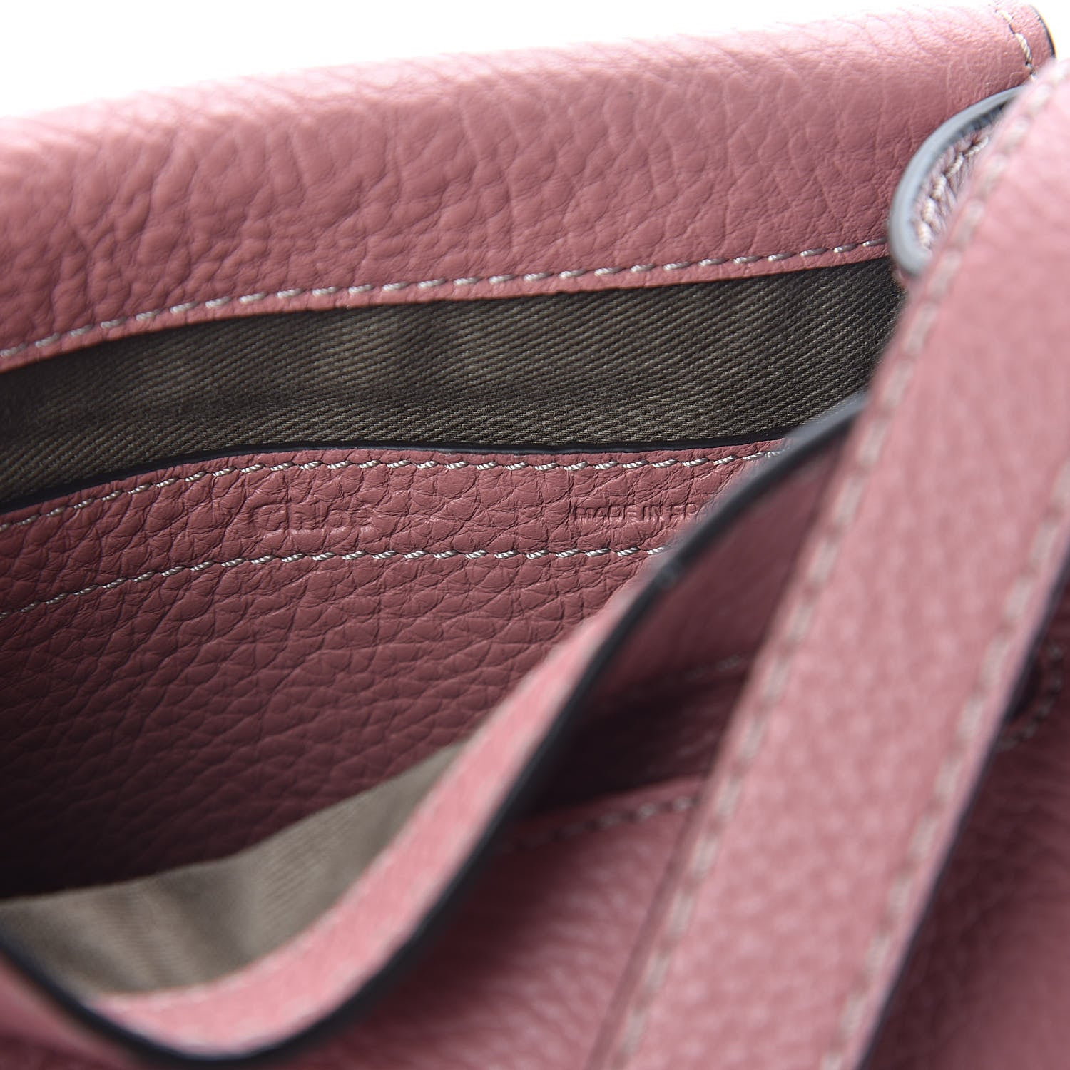 Chloe Calfskin Mini Marcie Round Crossbody Bag Rusty Pink 6 of 8