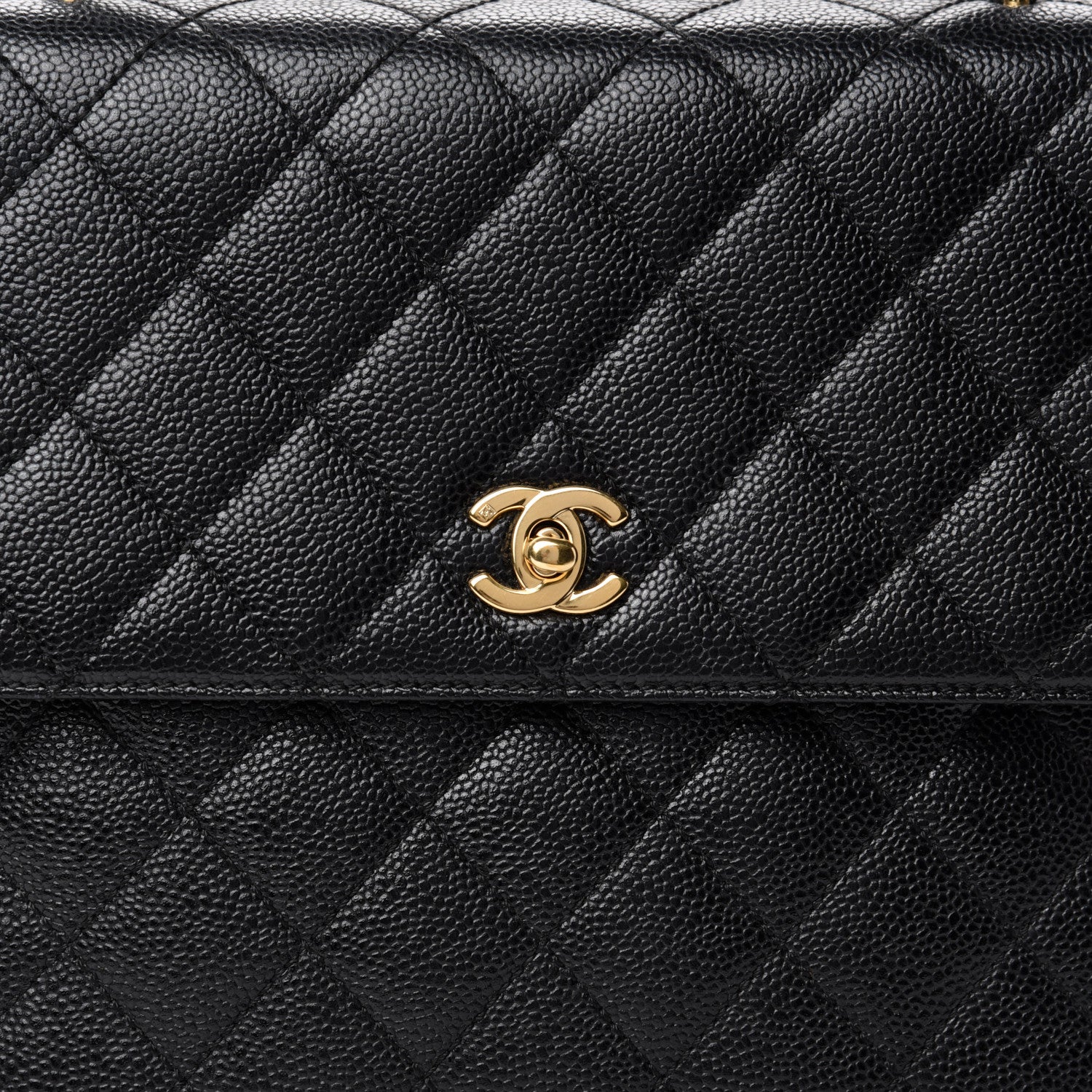 Chanel Caviar Quilted Jumbo Kelly Flap Black 11 of 11