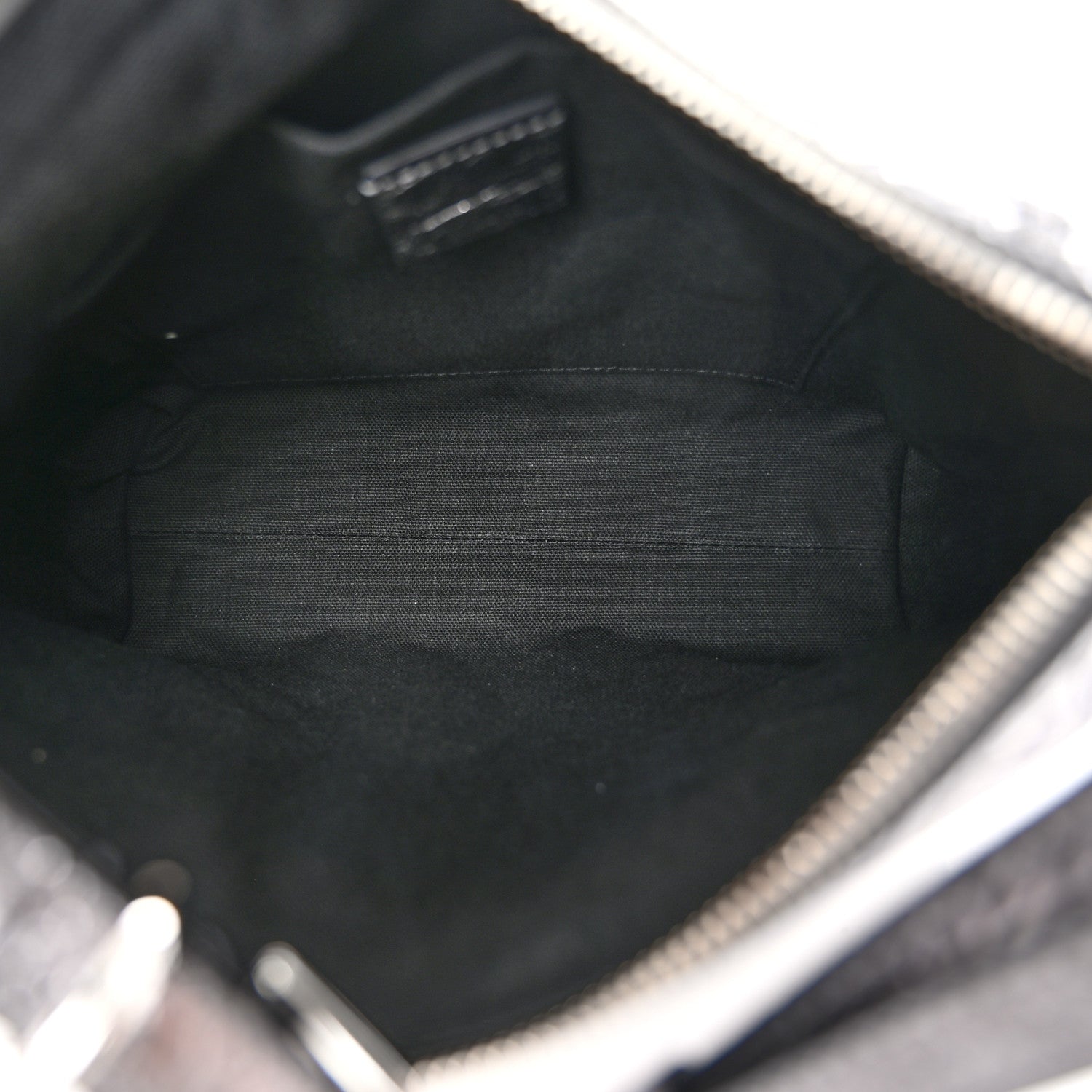 Givenchy Metallic Calfskin Small Voyou Bag Silver 5 of 10