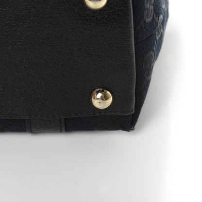 Gucci Monogram Small Abbey Tote Black 15 of 16