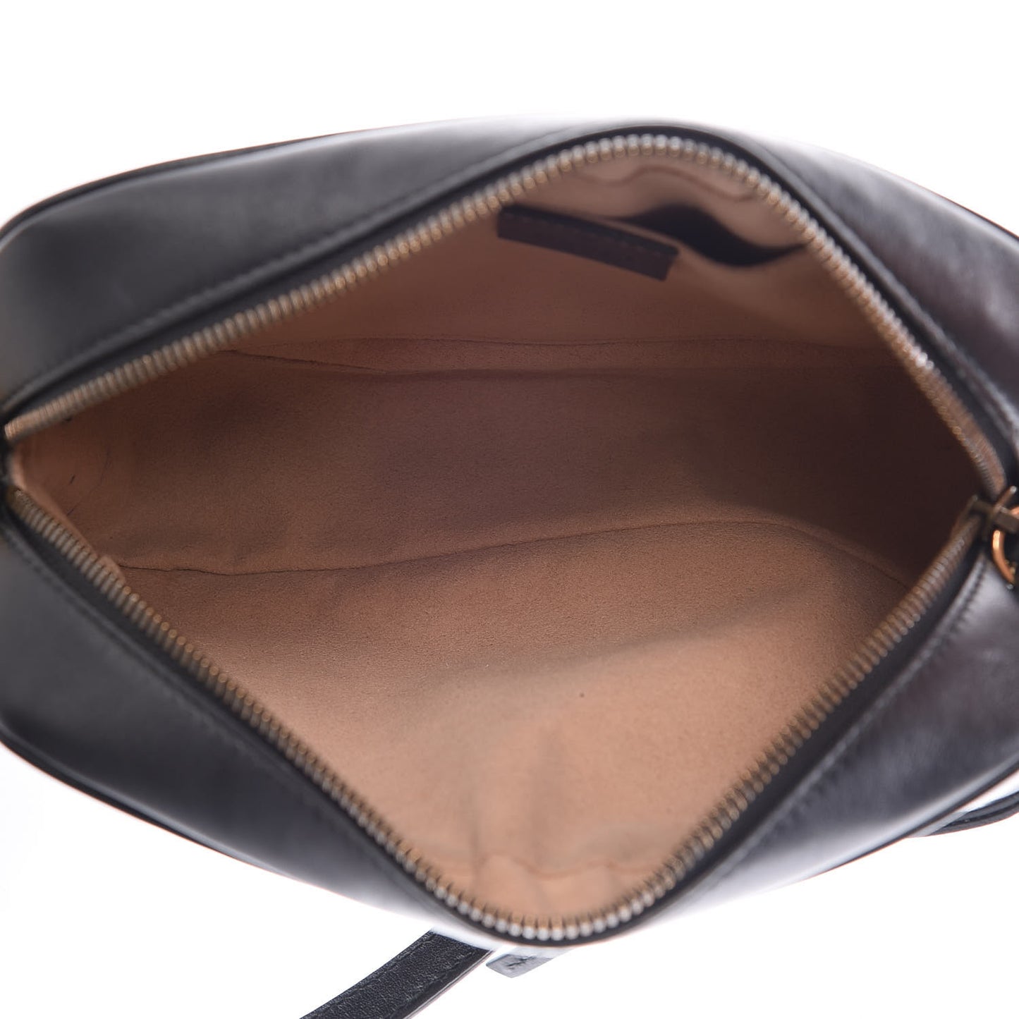 Calfskin Matelasse Small GG Marmont Chain Shoulder Bag Black