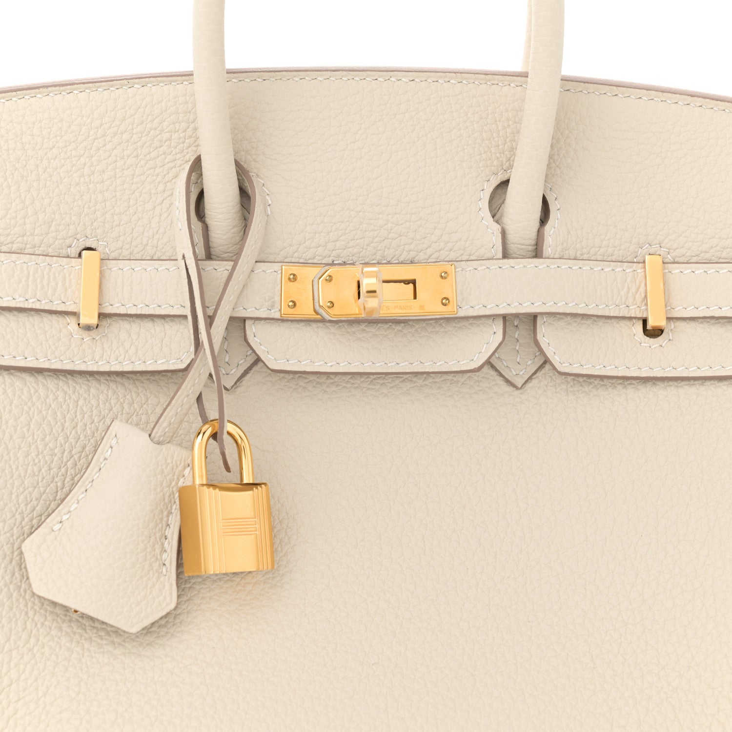 Hermes Togo Birkin 25 Craie 8 of 11
