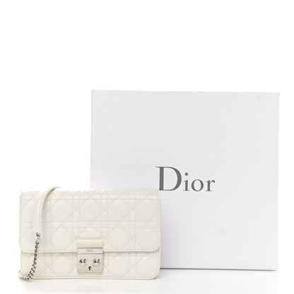 Christian Dior Lambskin Cannage Miss Dior Promenade Pouch 10 of 10