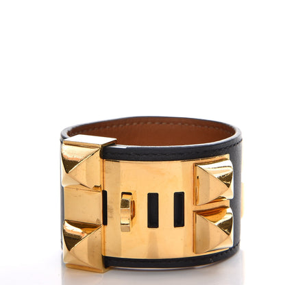 Hermes Chamonix Collier de Chien CDC Bracelet S Black 3 of 7