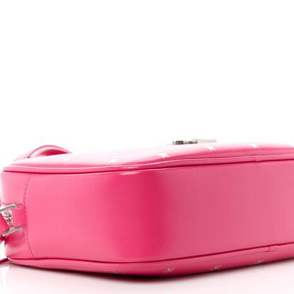Saint Laurent Calfskin Monogram Star Lou Camera Bag Fuchsia 9 of 10