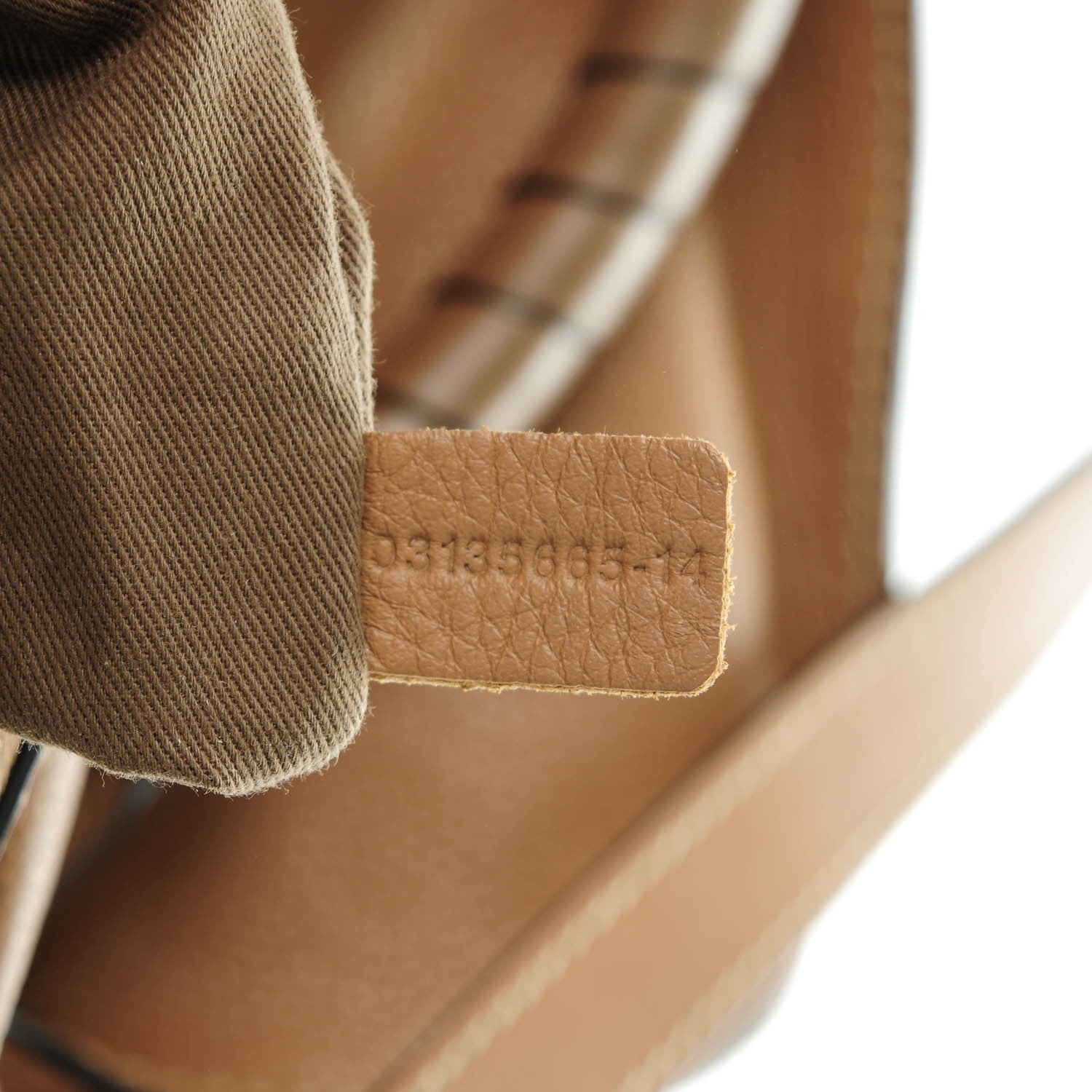 Chloe Calfskin Studded Medium Marcie Satchel Nut 7 of 7