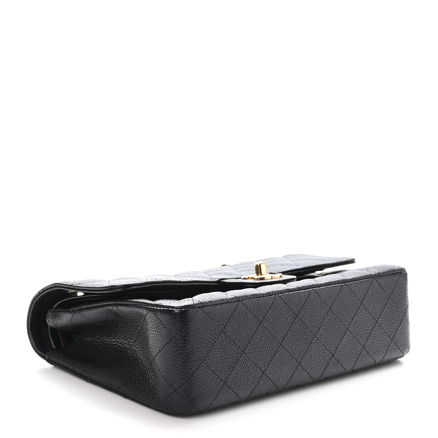 Chanel Caviar Quilted Medium Double Flap Black 4 of 10