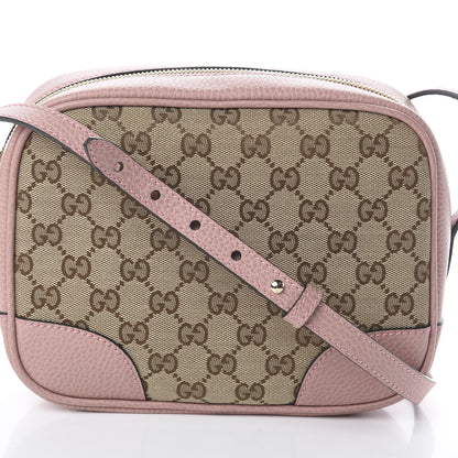 Gucci Monogram Mini Bree Messenger Bag Beige Soft Pink 8 of 8