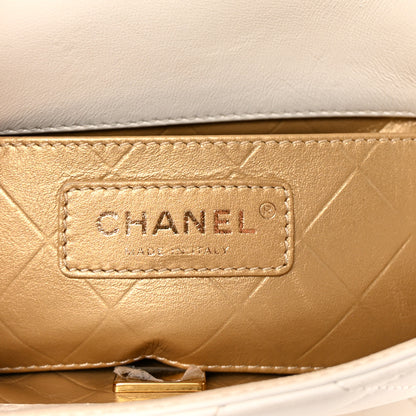 Chanel Lambskin Quilted Mini Coco Clips Flap White 6 of 10