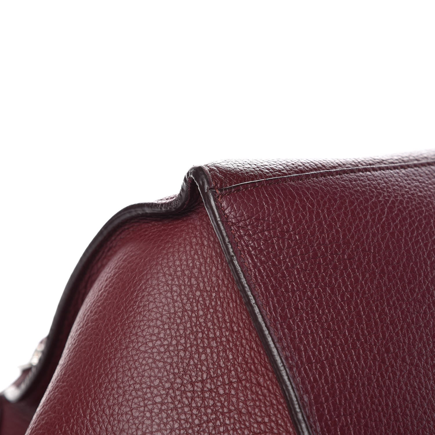 Celine Supple Grained Calfskin Small Big Bag Wine 7 of 13