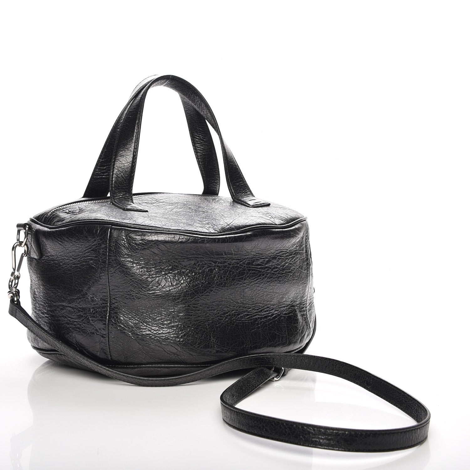 Balenciaga Agneau Arena Round Air Hobo Black 3 of 8