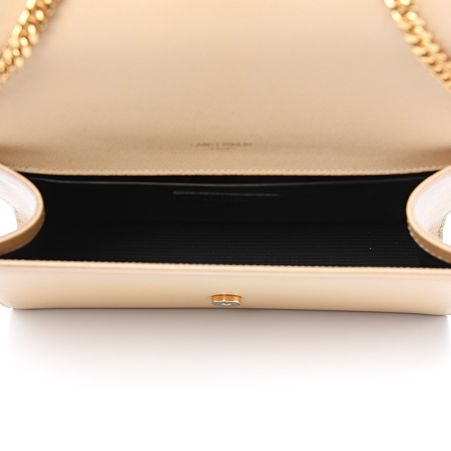 Saint Laurent Grain De Poudre Medium Monogram Kate Satchel Nude Powder 4 of 10