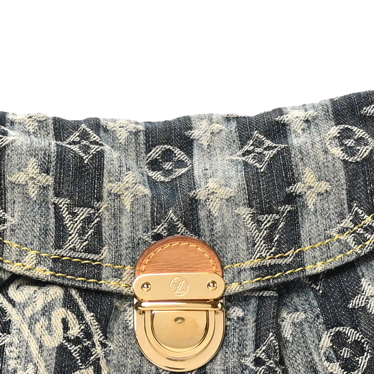 Louis Vuitton Denim Raye Mini Pleaty 6 of 10