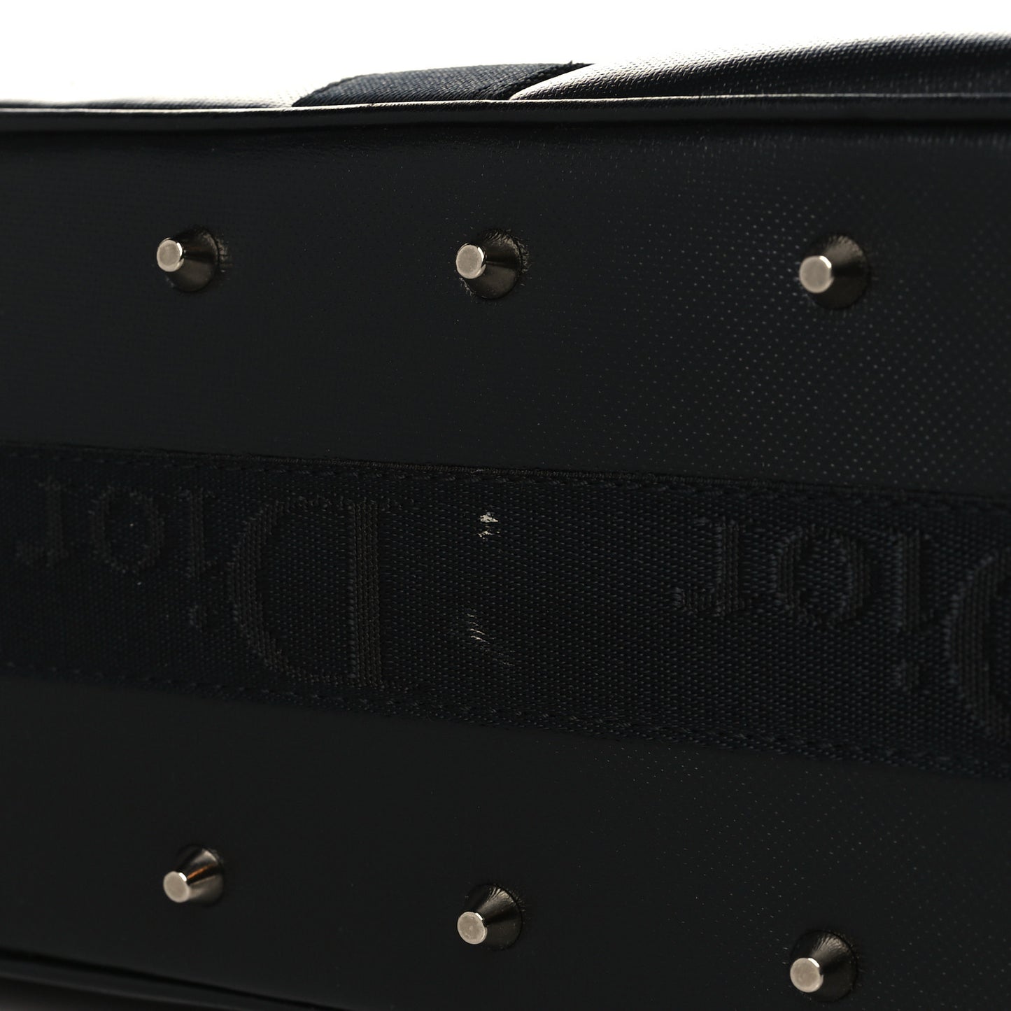 Coated Canvas Hardcore Bowler Black
