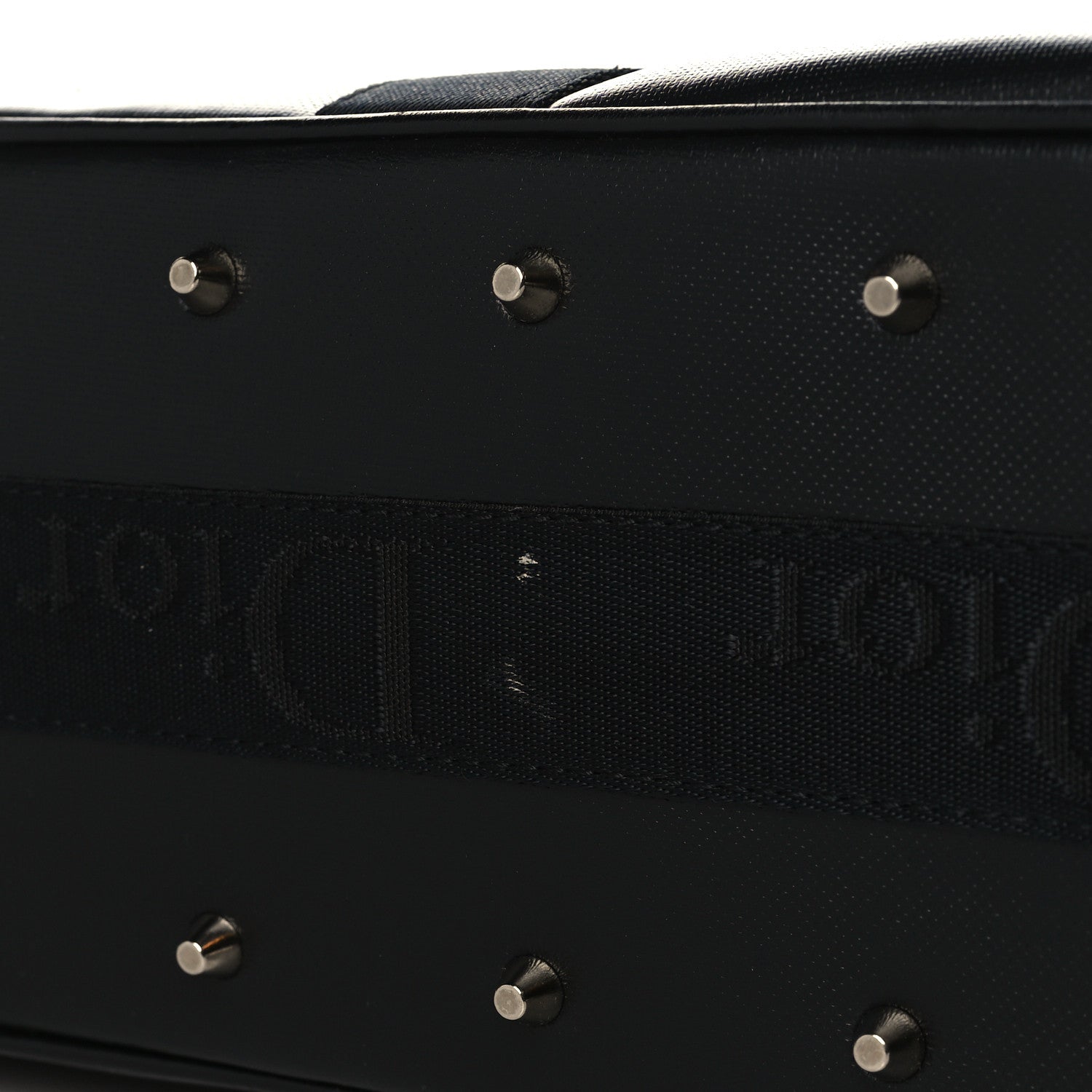 Christian Dior Coated Canvas Hardcore Bowler Black 9 of 9