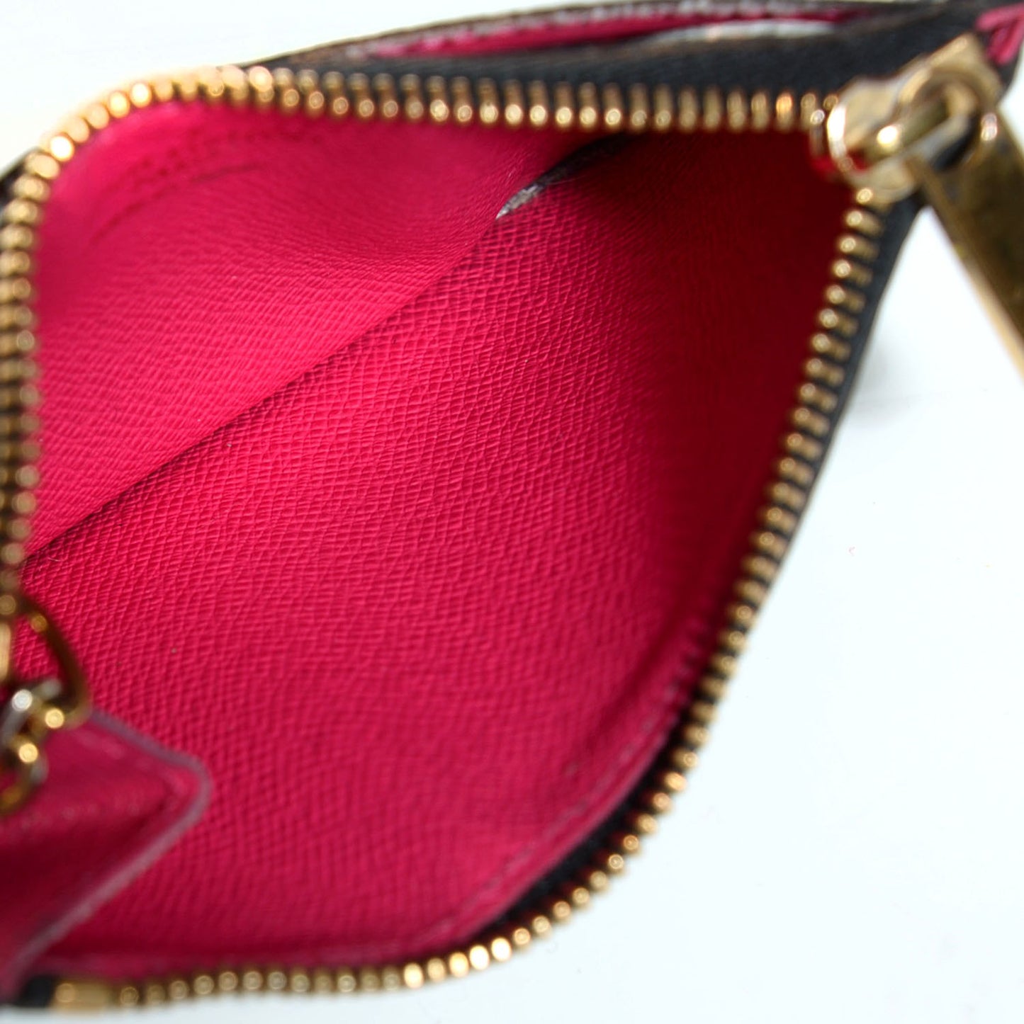 Monogram Multicolor Key Pouch Black Grenade