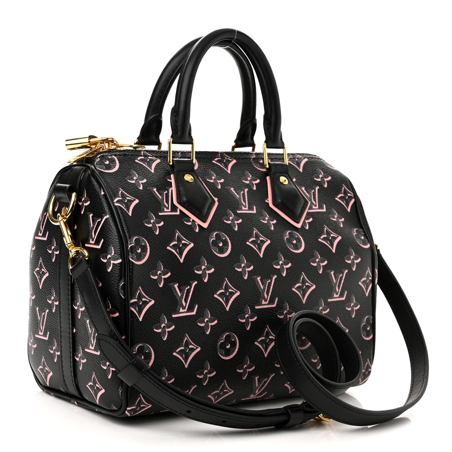 Monogram Fall for You Speedy Bandouliere 25 Black