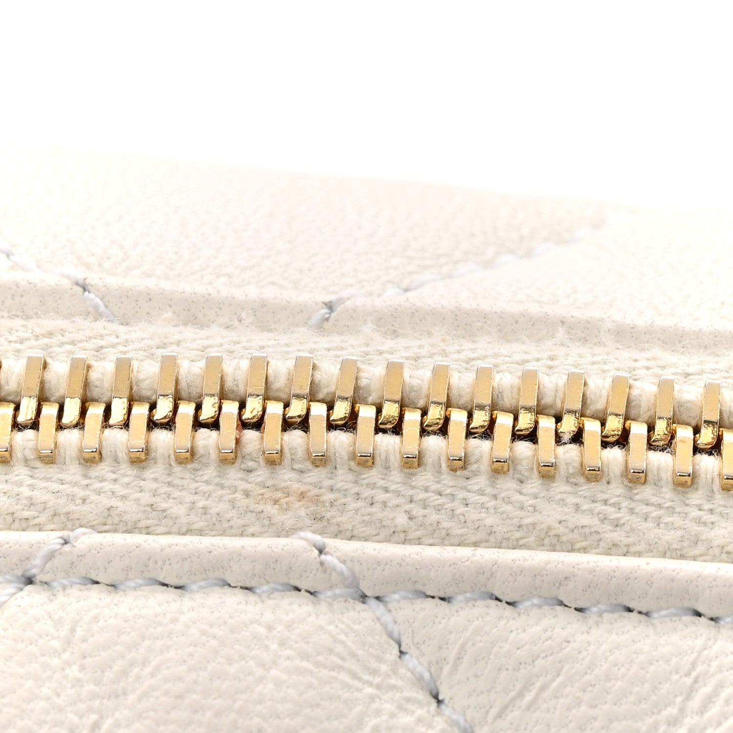 Chanel Lambskin Pearl Quilted CC Mini Camera Case White 11 of 13