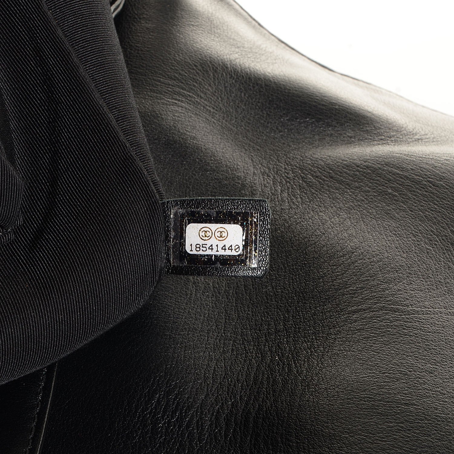 Chanel Calfskin Enchained XL Boy Flap Black 8 of 9