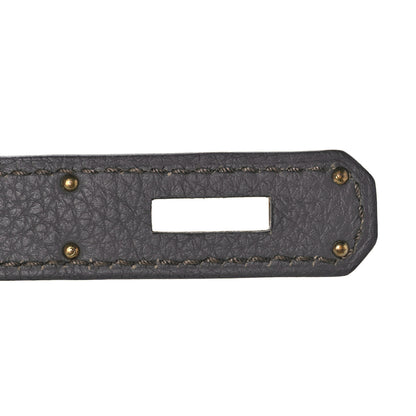 Hermes Togo Kelly Retourne 28 Etain 28 of 38