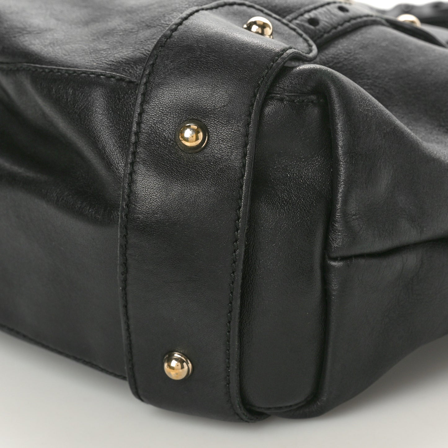 Calfskin Medium Pelham Shoulder Bag Black