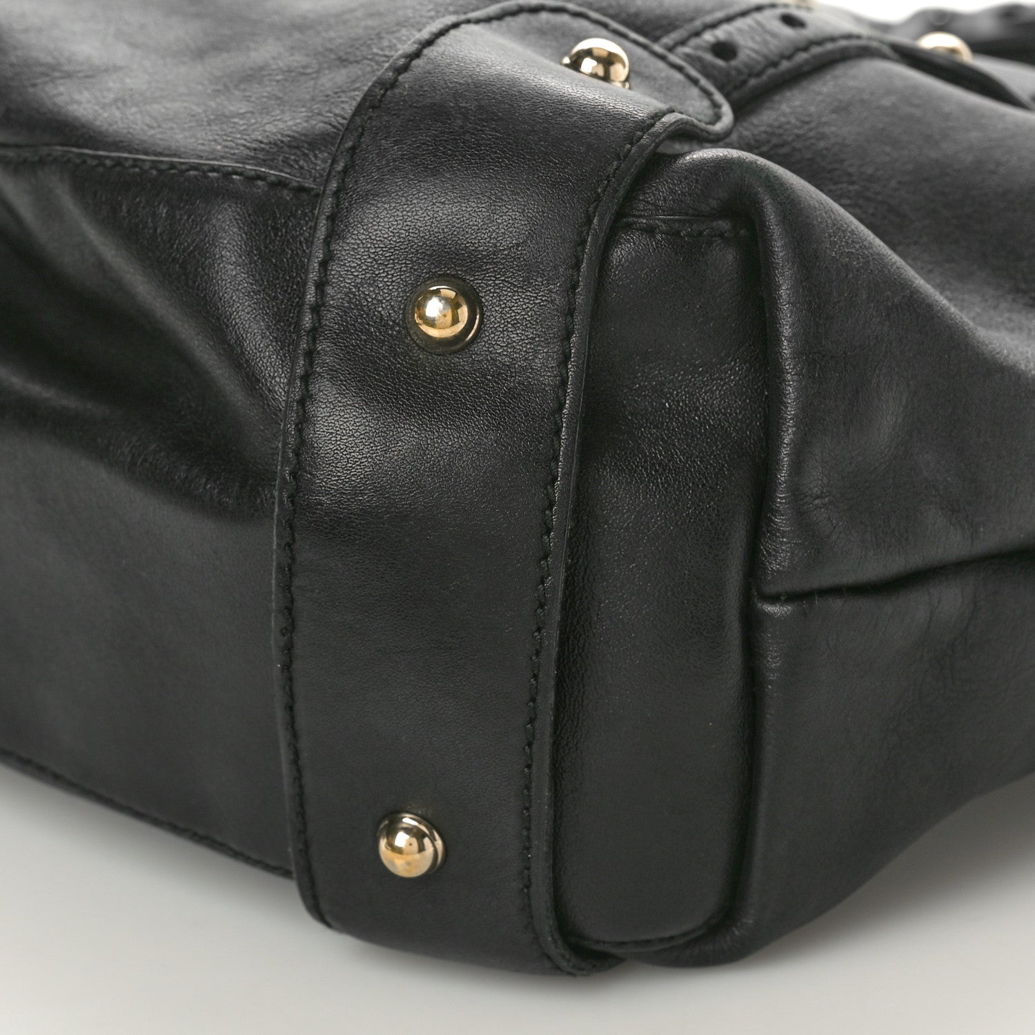 Gucci Calfskin Medium Pelham Shoulder Bag Black 10 of 13