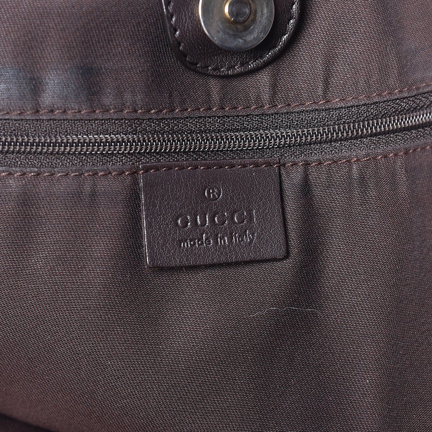 Gucci Monogram Large Sukey Tote Dark Brown 6 of 20