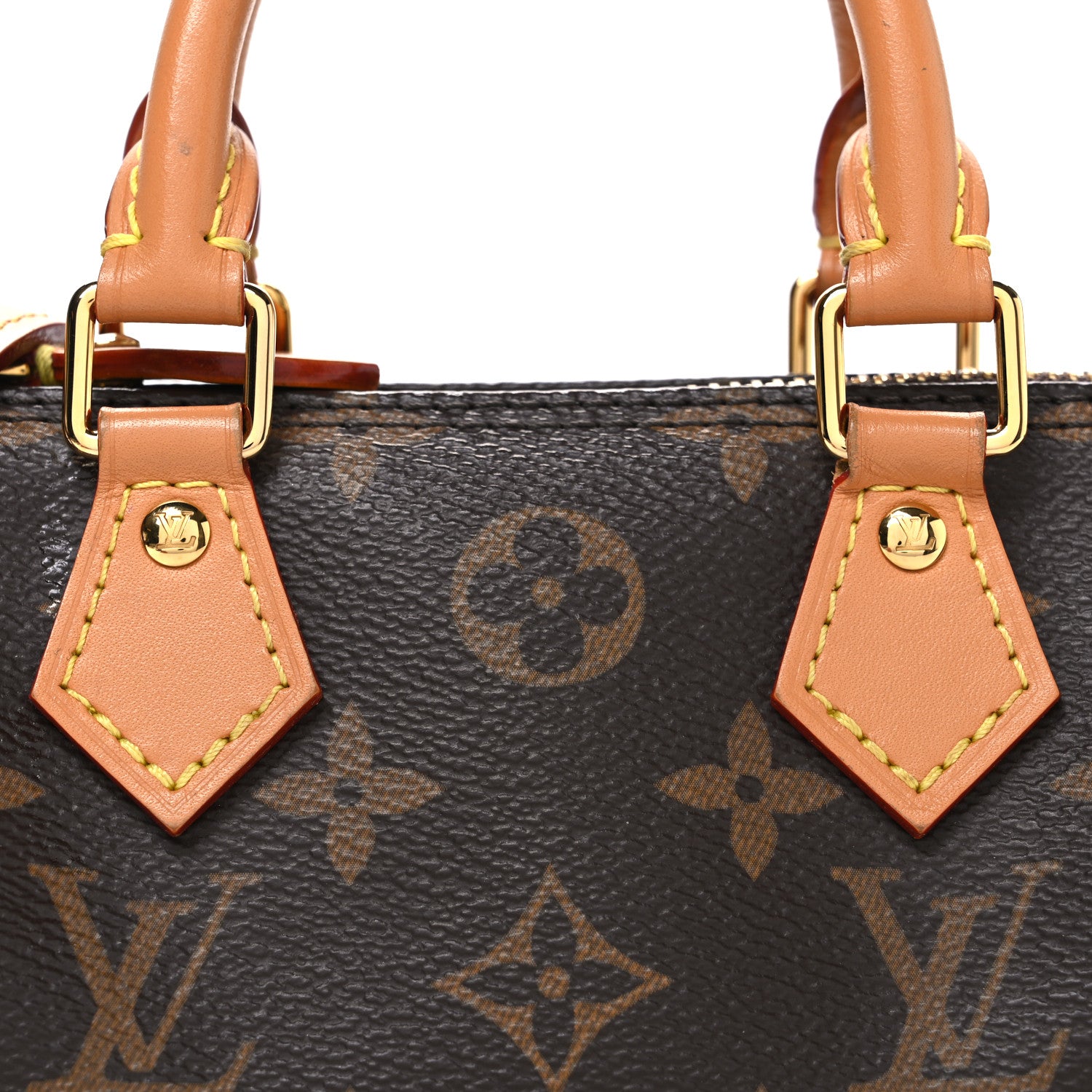 Louis Vuitton Monogram Nano Speedy Bandouliere 8 of 11