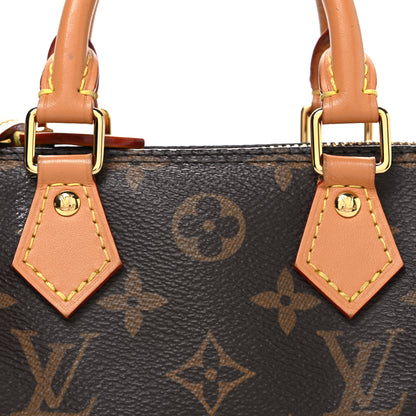 Louis Vuitton Monogram Nano Speedy Bandouliere 8 of 11