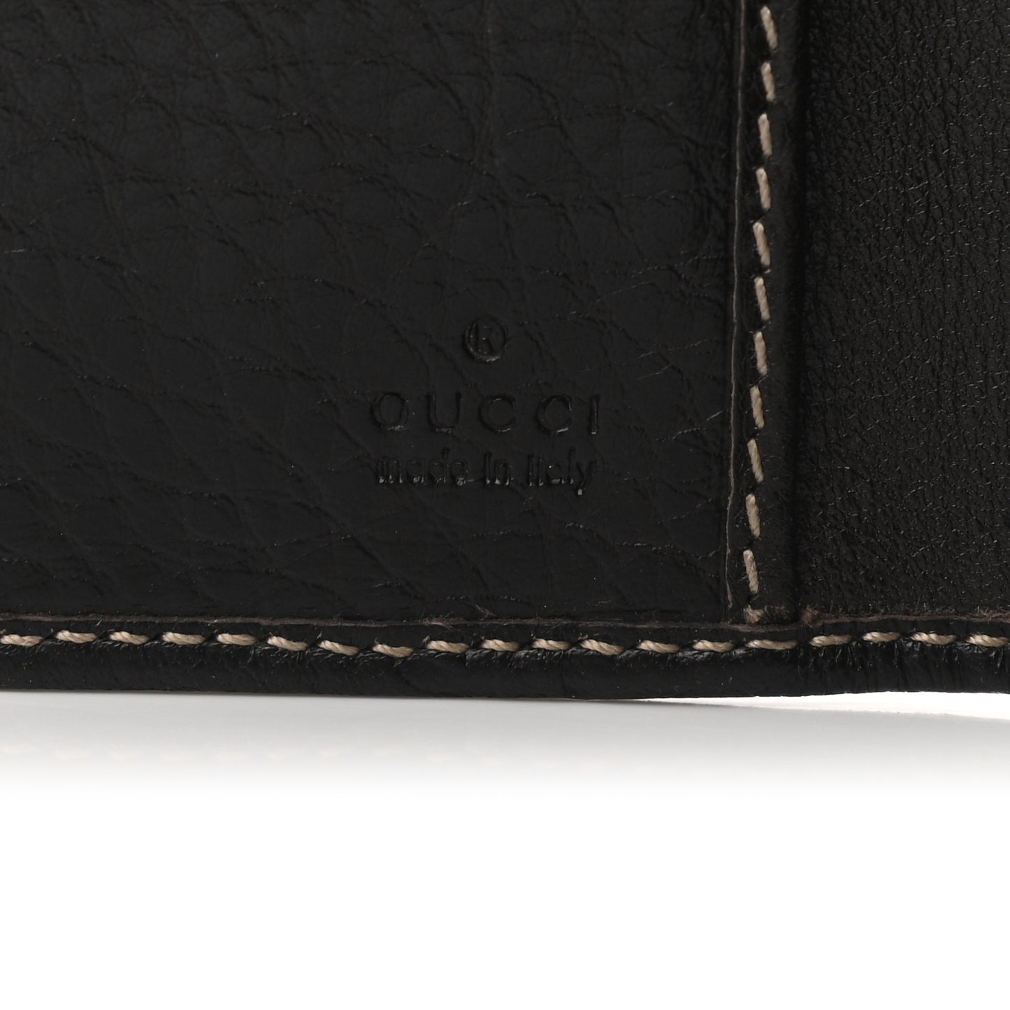 Guccissima Signature GG Pierce Continental Wallet Chocolate