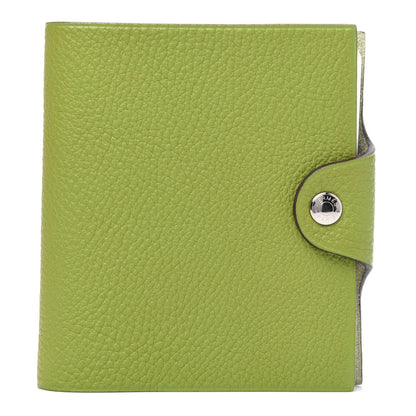 Hermes Togo Ulysse Mini Notebook Cover Vert Anis 1 of 4
