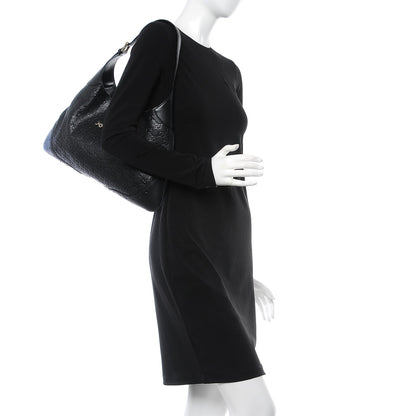 Gucci Guccissima Punch Hobo Black 2 of 7