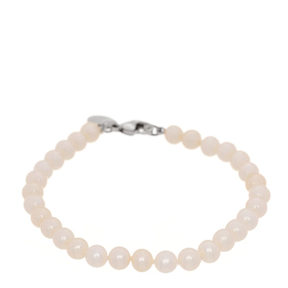Tiffany Sterling Silver Cultured Pearl Ziegfeld Bracelet 4 of 5