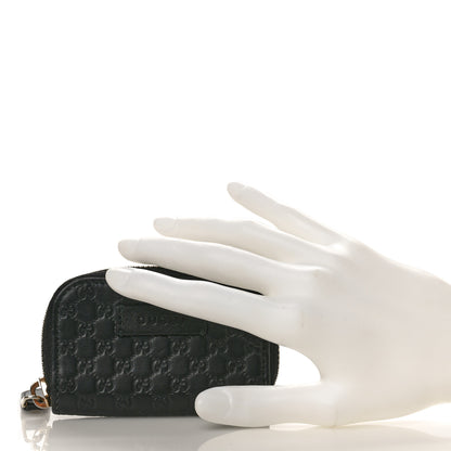Gucci Microguccissima Zip Around Card Case Black 2 of 8