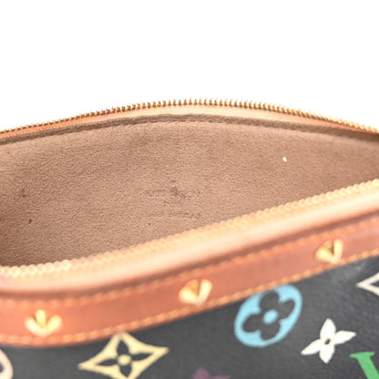 Louis Vuitton Monogram Multicolor Pochette Accessories Black 6 of 13