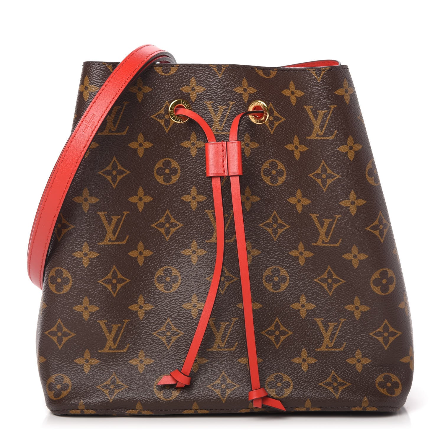 Louis Vuitton Monogram Neonoe MM Coquelicot 1 of 9