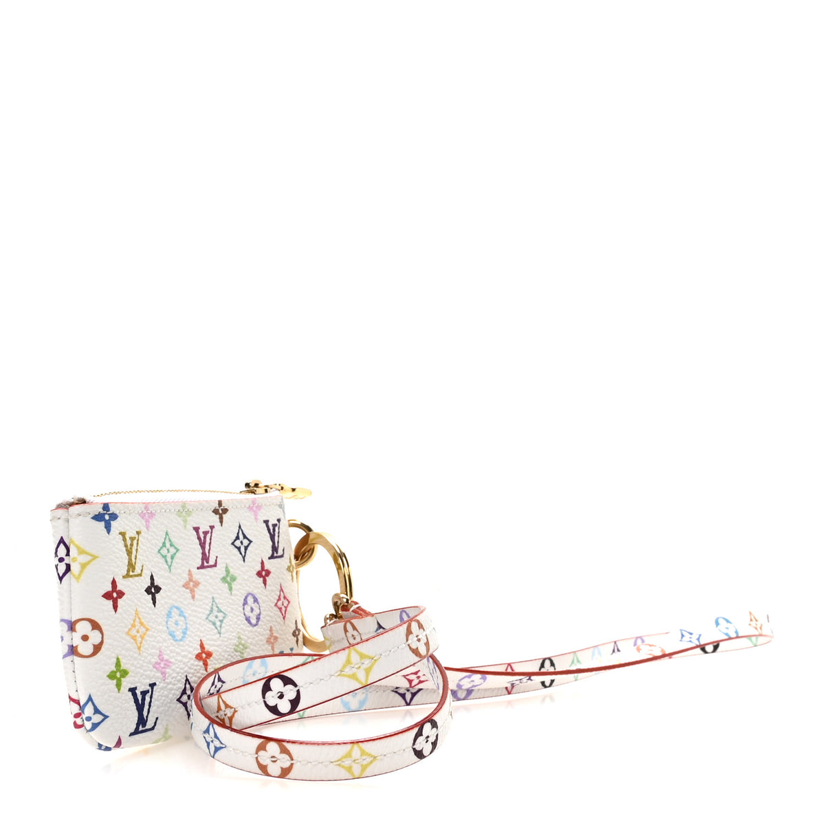 Louis Vuitton LV X TM Monogram Multicolor Phone Holder White 4 of 8