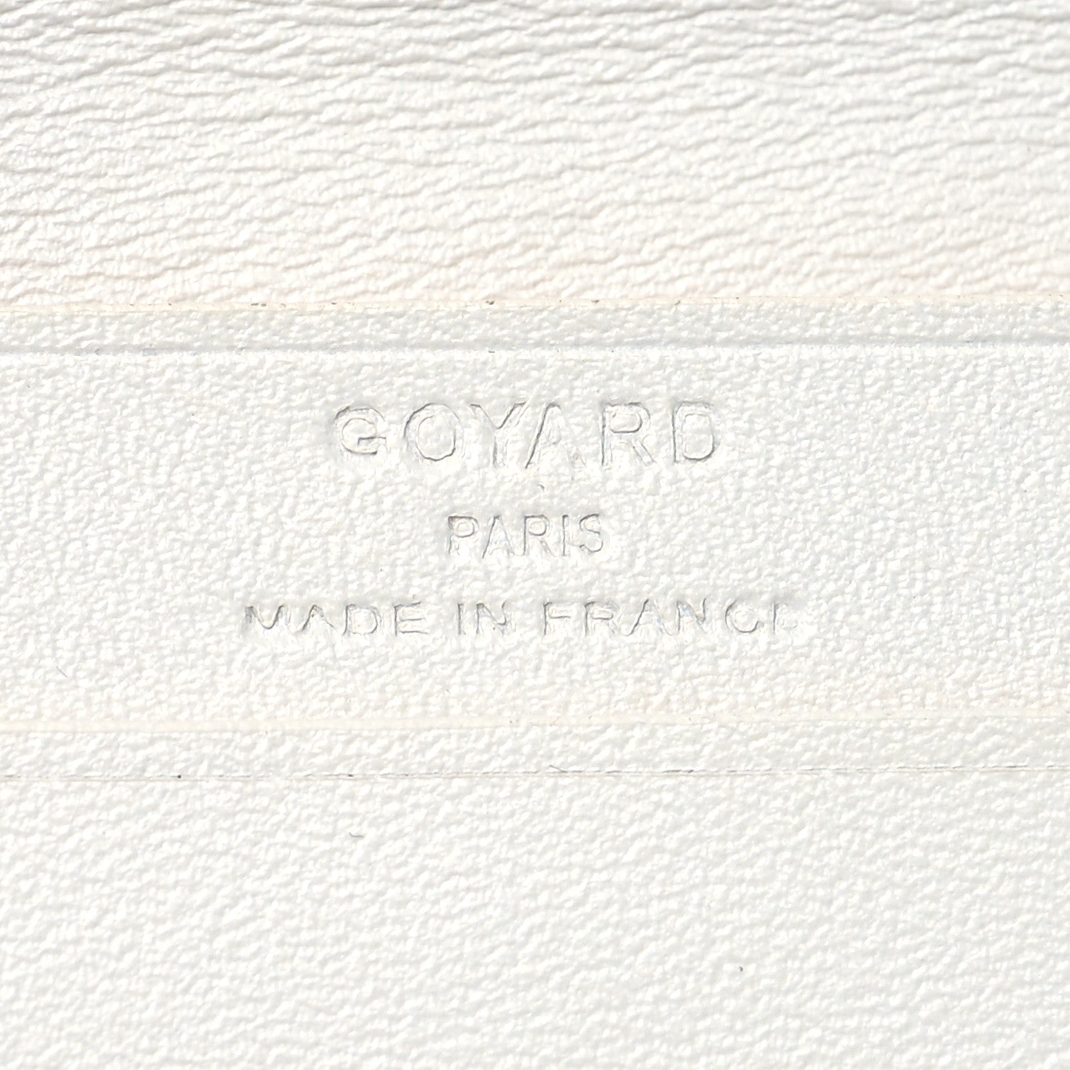 Goyard Goyardine Business Card Holder White 7 of 10