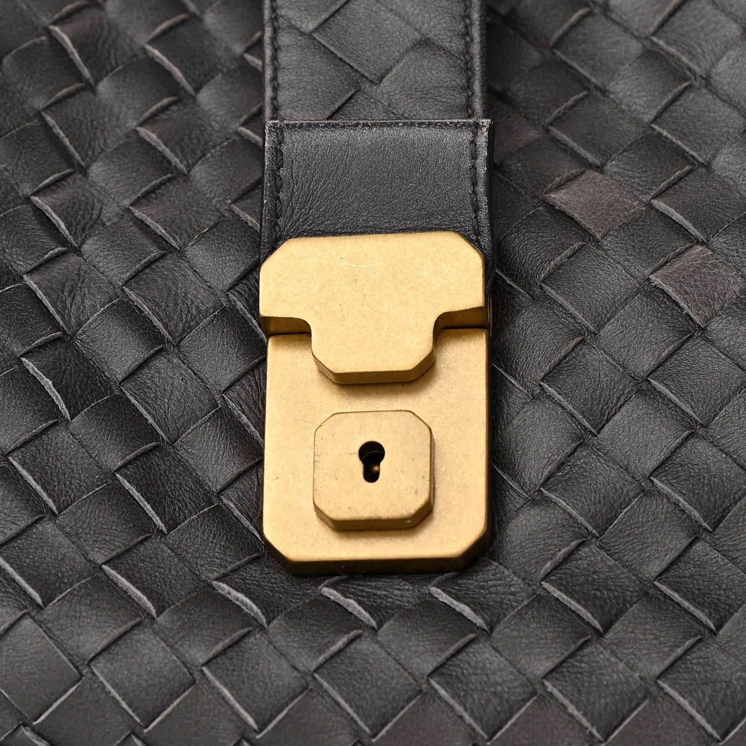 Bottega Veneta Nappa Intrecciato Medium Roma Tote Ferro Gray 7 of 9