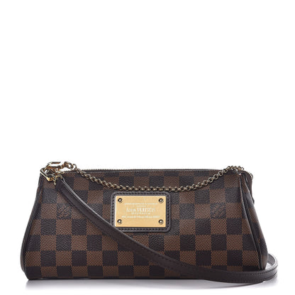 Louis Vuitton Damier Ebene Eva Clutch 1 of 9